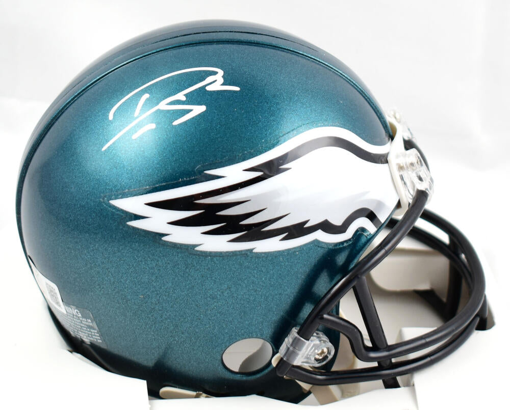 Darius Slay Autographed Philadelphia Eagles Mini Helmet- Beckett W Hologram *White Image 1