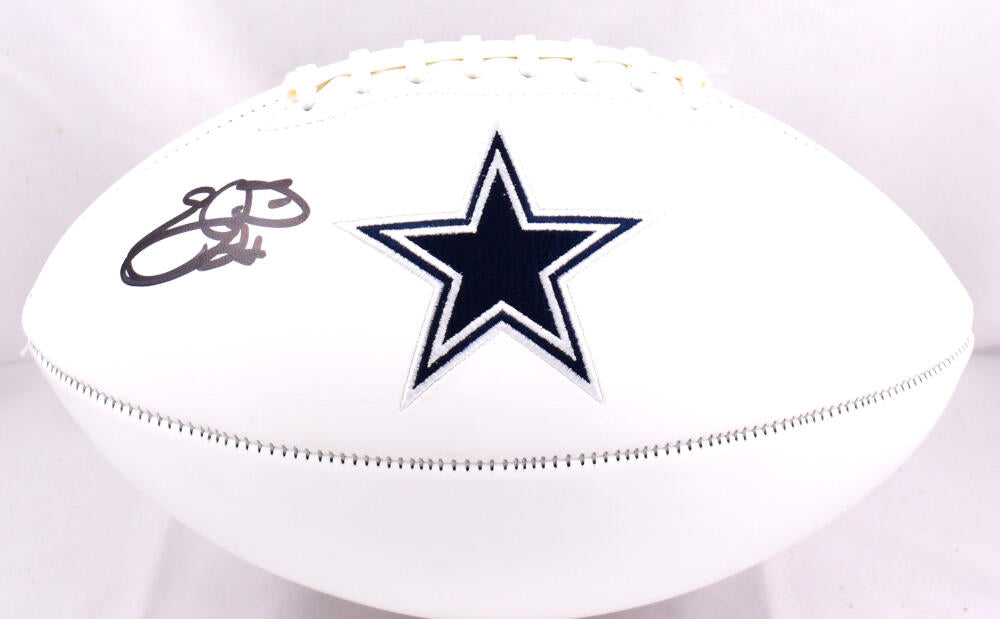 Emmitt Smith Autographed Dallas Cowboys Logo Football- Beckett W Hologram *Black Image 1