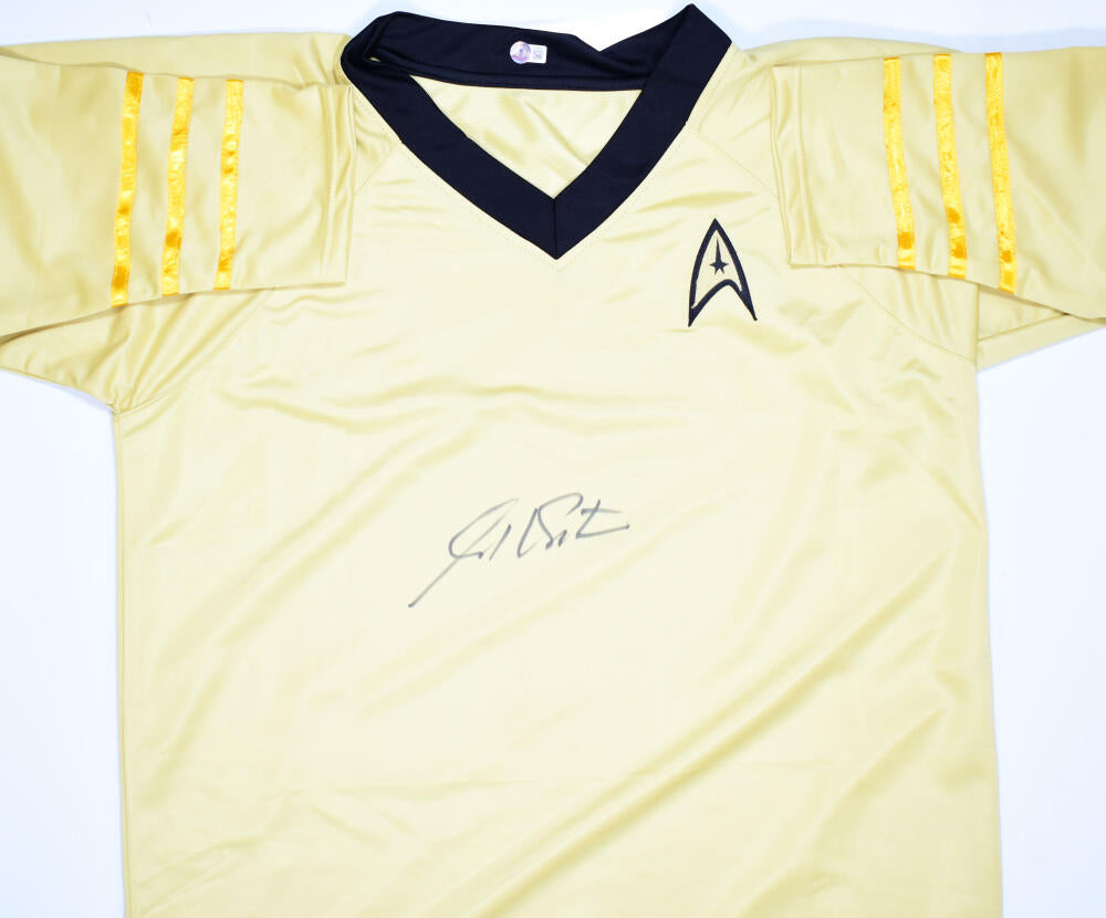 William Shatner Signed Star Trek Captain Kirk Enterprise Costume #2- Beckett W Hologram *Black Image 1