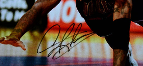 Dennis Rodman Autographed Chicago Bulls 16x20 Diving Photo - Beckett W Hologram *Black Image 2