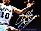 Dennis Rodman Autographed Spurs 16x20 Close Up Rebound Photo - Beckett W Hologram *Silver Image 2