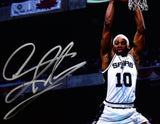 Dennis Rodman Autographed Spurs 16x20 Rebound Photo - Beckett W Hologram *Silver Image 2