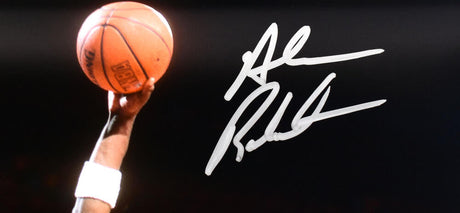 Alvin Robertson Autographed San Antonio Spurs 16x20 Dunk Photo - Beckett W Hologram *Silver Image 2