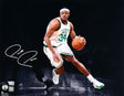 Paul Pierce Autographed Boston Celtics 16x20 Spotlight Photo - Fanatics *White Image 1
