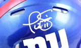 Phil Simms Autographed New York Giants Speed Mini Helmet - Beckett W Hologram *White Image 2
