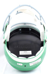 Ron Jaworski Autographed Philadelphia Eagles F/S Alternate 2023 Speed Helmet- Beckett W Hologram *Silver Image 5