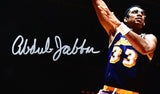 Kareem Abdul-Jabbar Autographed Los Angeles Lakers 16x20 Skyhook Photo- Beckett Hologram *Silver Image 2