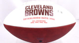 Nick Chubb Autographed Cleveland Browns Logo Football-Beckett W Hologram *Black Image 3