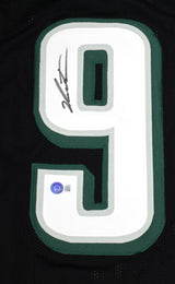 Jalen Carter Autographed Black Pro Style Jersey- Beckett W Hologram *Black