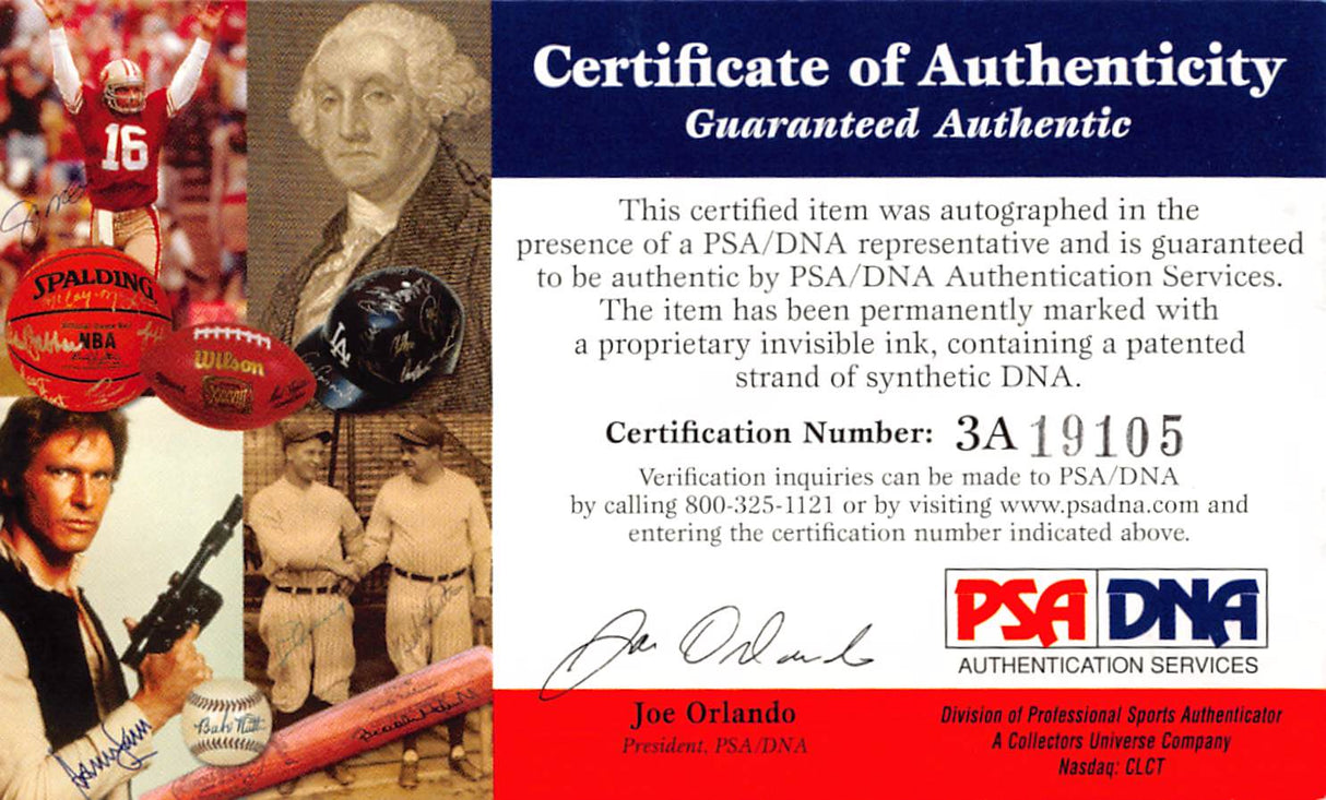Michael Jordan & Magic Johnson Authentic Signed 8x10 Forum Floorboard PSA & UDA