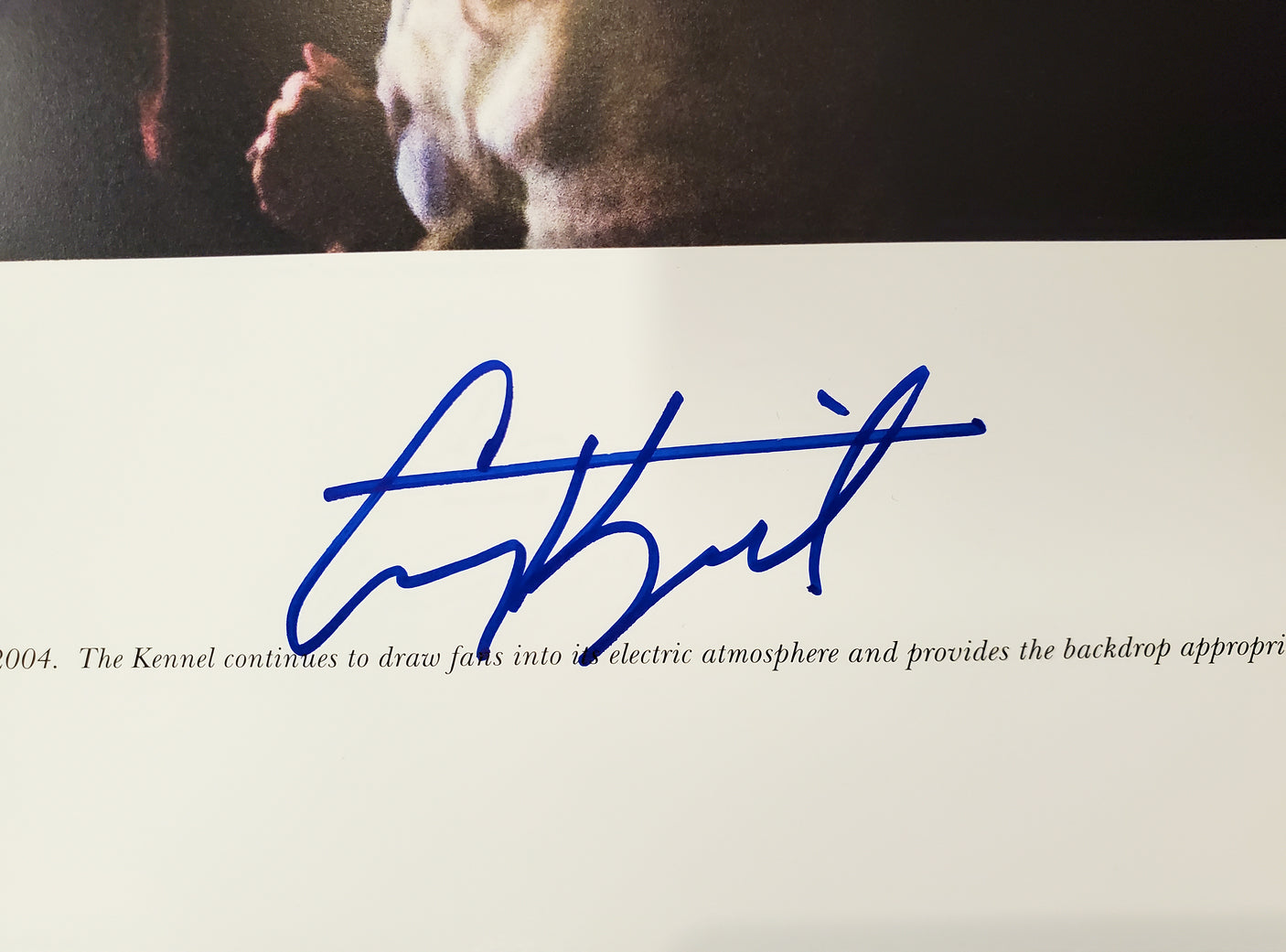 Corey Kispert Autographed 13.5x40 Panoramic Photo Gonzaga Bulldogs "Go Zags!" MCS Holo Stock #194797
