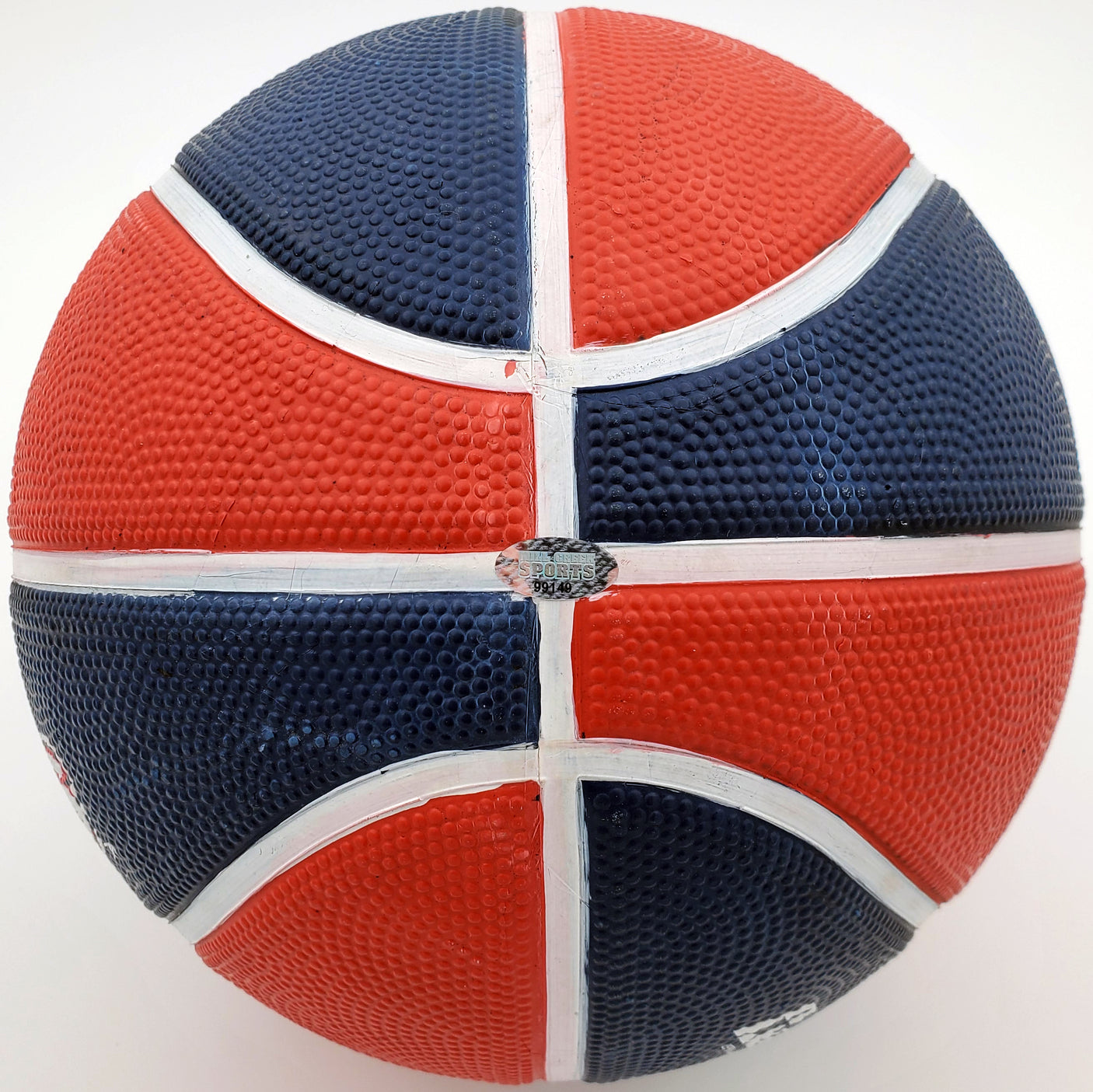 Corey Kispert Autographed Gonzaga Bulldogs Logo Rubber Basketball MCS Holo Stock #194799