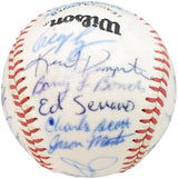 1983 Arizona State Autographed Official Wilson Baseball With 26 Signatures Including Barry Bonds Pre-Rookie Beckett BAS #AA01889