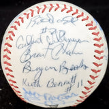 1983 Arizona State Autographed Official Wilson Baseball With 26 Signatures Including Barry Bonds Pre-Rookie Beckett BAS #AA01889