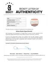 Yankees Mickey Mantle Authentic Signed Bobby Brown OAL Baseball BAS #AE13753