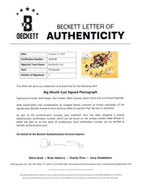 Big Mouth (5) Rogan, Scheer, Duplass, Scott & Raphael Signed 11x14 Photo BAS 4