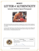 Sylvester Stallone Rocky IV Authentic Signed 16x20 Horizontal Photo BAS