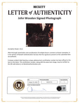 UCLA John Wooden "U.C.L.A." Authentic Signed 16x20 Framed Photo BAS #AG010172