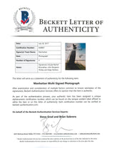 Manhattan (Rachel Brosnahan,Katja Herbers +1) Signed 11X14 Photo BAS #A09807