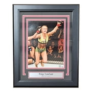 Paige VanZant Signed Framed 8x10 MMA Photo BAS