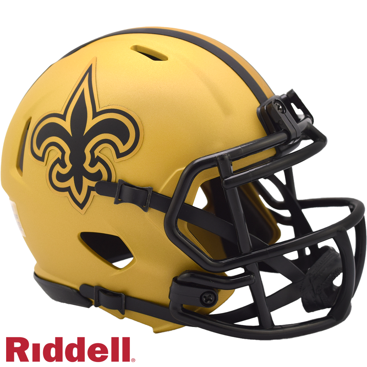 New Orleans Saints Rave Speed Mini Football Helmet