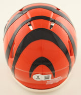 Tee Higgins Autographed Cincinnati Bengals SPeed Mini Helmet - Beckett