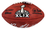 Patriots Rob Gronkowski Signed SB XLIX Logo "Duke" Football BAS Wit #4W113355