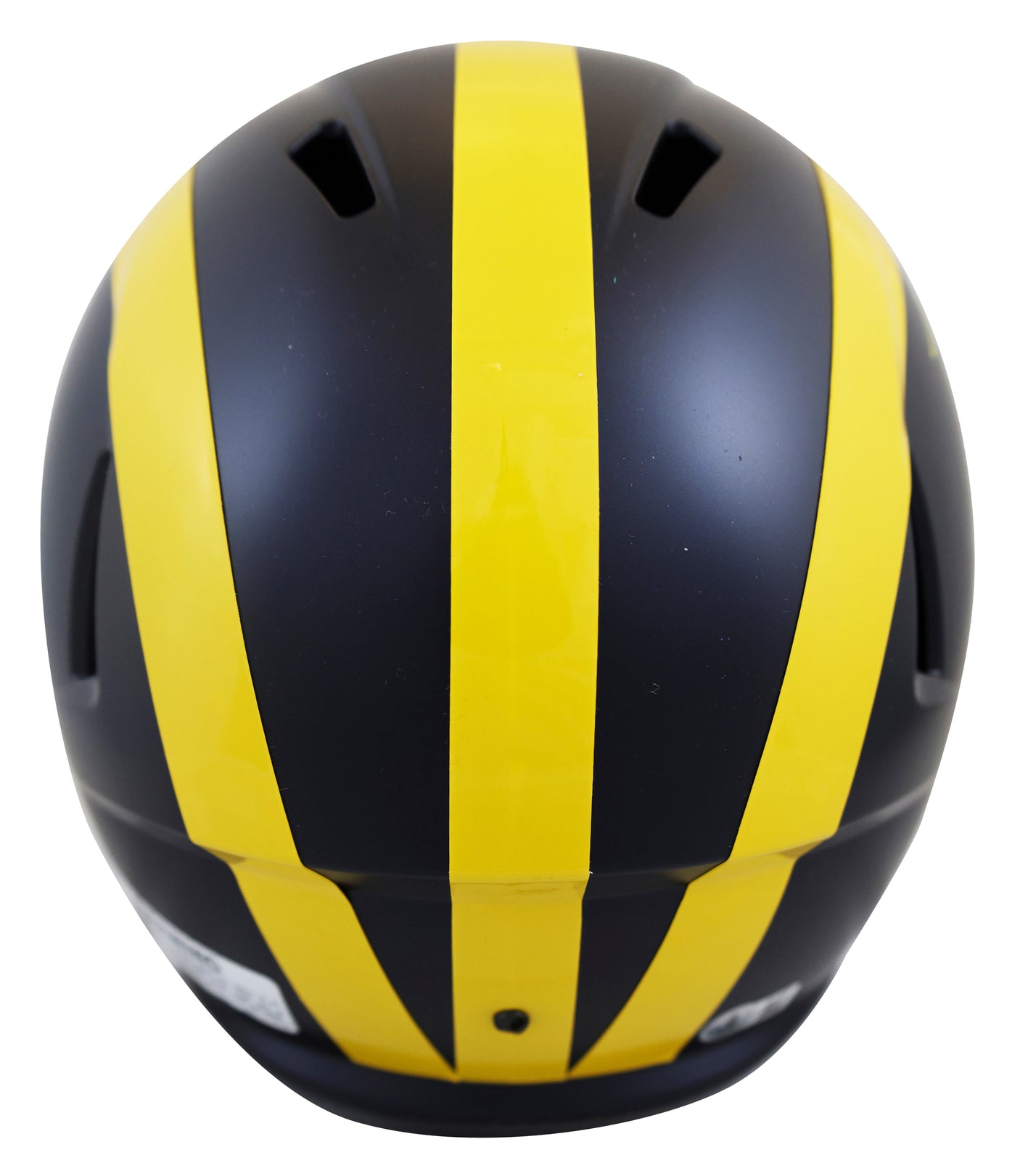 Michigan Ty Law "Go Blue" Signed Full Size Speed Rep Helmet W/ Case BAS Witness