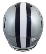 (3) Pearson, Staubach & Dorsett Signed F/S Speed Proline Helmet W/ Case BAS Wit