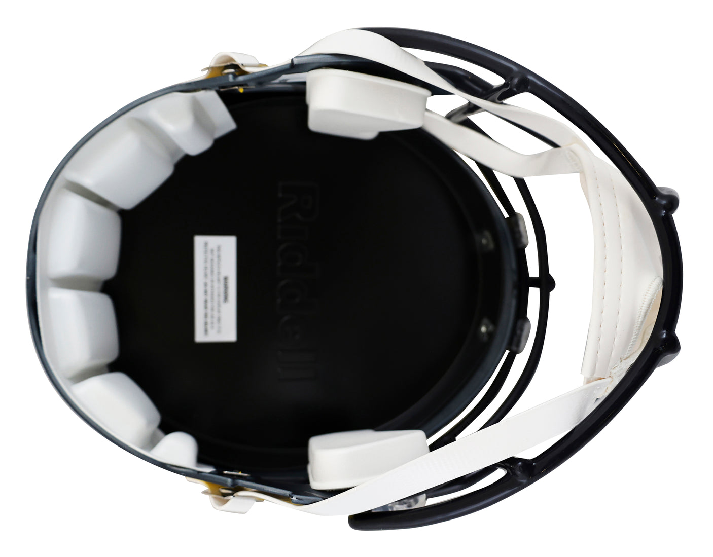 Rams Eric Dickerson "HOF 99" Signed 1981-99 TB Full Size Speed Rep Helmet BAS W