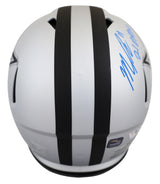 Cowboys (5) Smith, Prescott +3 Signed Rave F/S Speed Proline Helmet w/ Case BAS