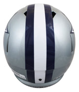 Cowboys Calvin Hill "ROY 1969" Signed Full Size Speed Rep Helmet W/ Case BAS Wit