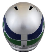 Seahawks Brian Bosworth "The Boz" Signed 1983-01 TB F/S Speed Rep Helmet BAS Wit