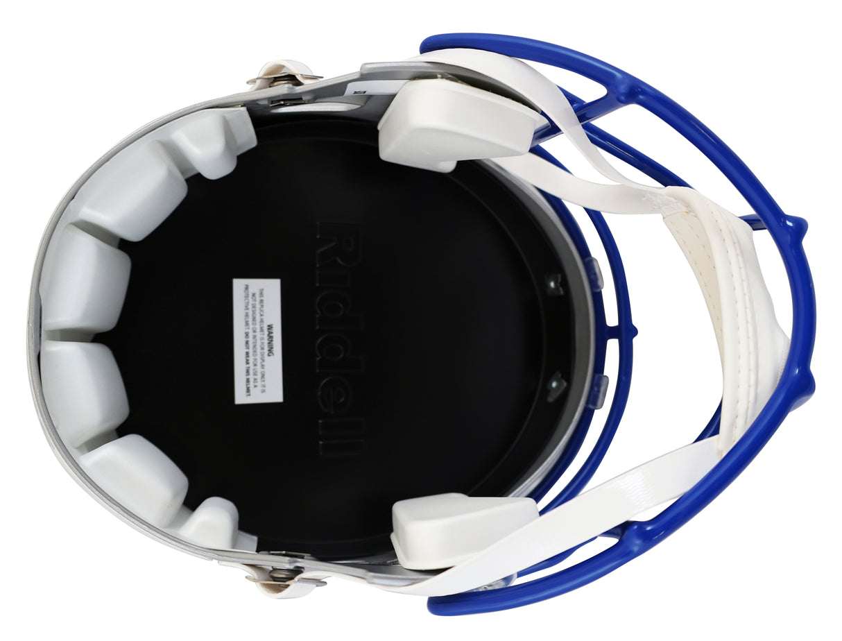Seahawks Brian Bosworth "Boz" Signed 1983-01 TB F/S Speed Rep Helmet W/ Case BAS