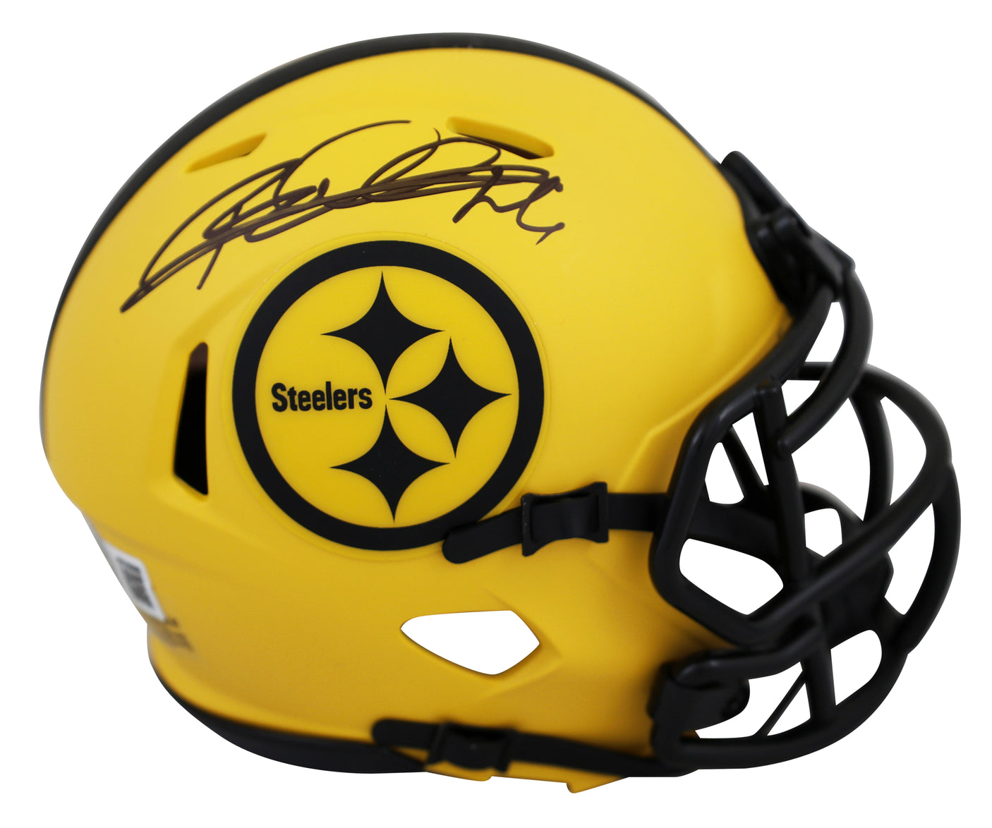 Steelers Rod Woodson Signed Rave Speed Mini Helmet W/ Case BAS Witnessed