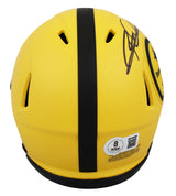Steelers Rod Woodson Authentic Signed Rave Speed Mini Helmet BAS Witnessed