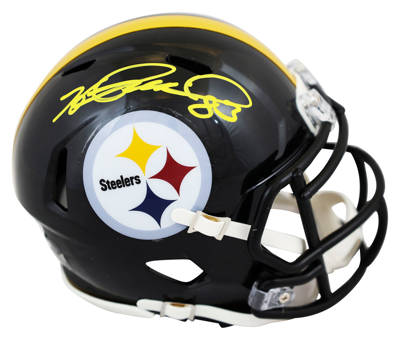 Steelers Heath Miller Authentic Signed Speed Mini Helmet W/ Case BAS Witnessed