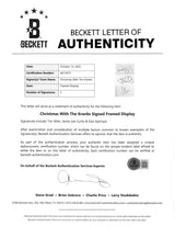 Christmas With The Kranks (3) Allen, Curtis & Aykroyd Signed Framed Display BAS