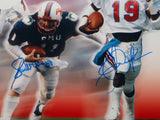 Dickerson McIlhenny James Autographed 16x20 SMU Pony Express Photo- JSA W Auth