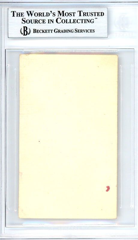 Johnny Vandermeer Autographed 2x3.5 Blank Business Card Cincinnati Reds "Best Wishes" Vintage Playing Days Signature Beckett BAS #10541080