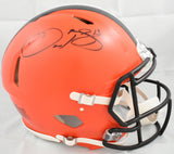 Odell Beckham Jr. Autographed Cleveland Browns F/S Speed Authentic Helmet- JSA W