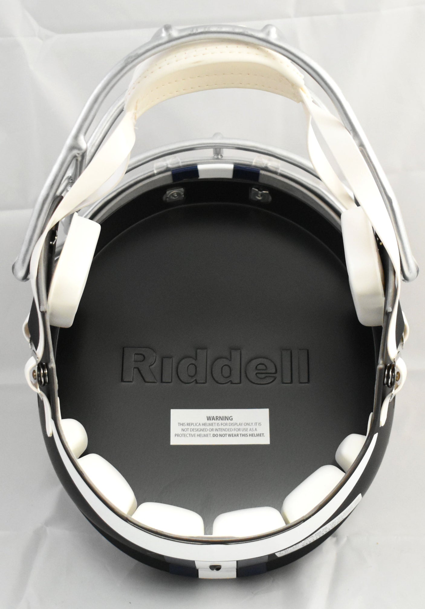 Michael Irvin Signed Dallas Cowboys F/S Flat Black Speed Helmet - Beckett W