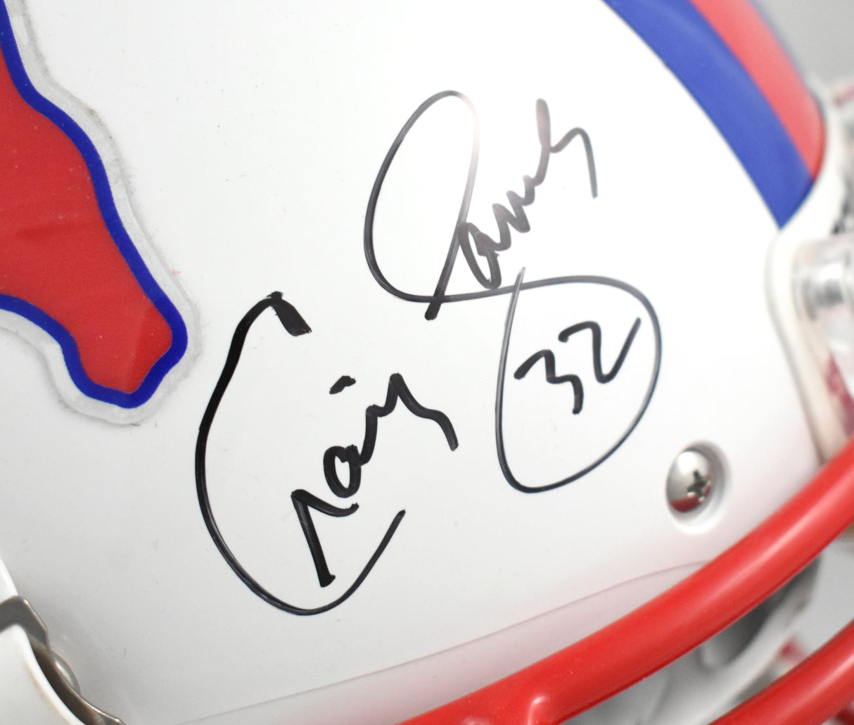 Pony Express Autographed SMU F/S Schutt Authentic Helmet - Beckett W Holo