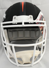 Von Miller Autographed Denver Broncos F/S Flat Black Speed Helmet - JSA W