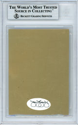A.B. AB "Happy" Chandler Autographed 1983 HOF Metallic Plaque Card Commissioner Beckett BAS #10982468