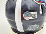 Ryan Tannehill Autographed Tennessee Titans Blue Speed Mini Helmet Beckett BAS QR Stock #197223