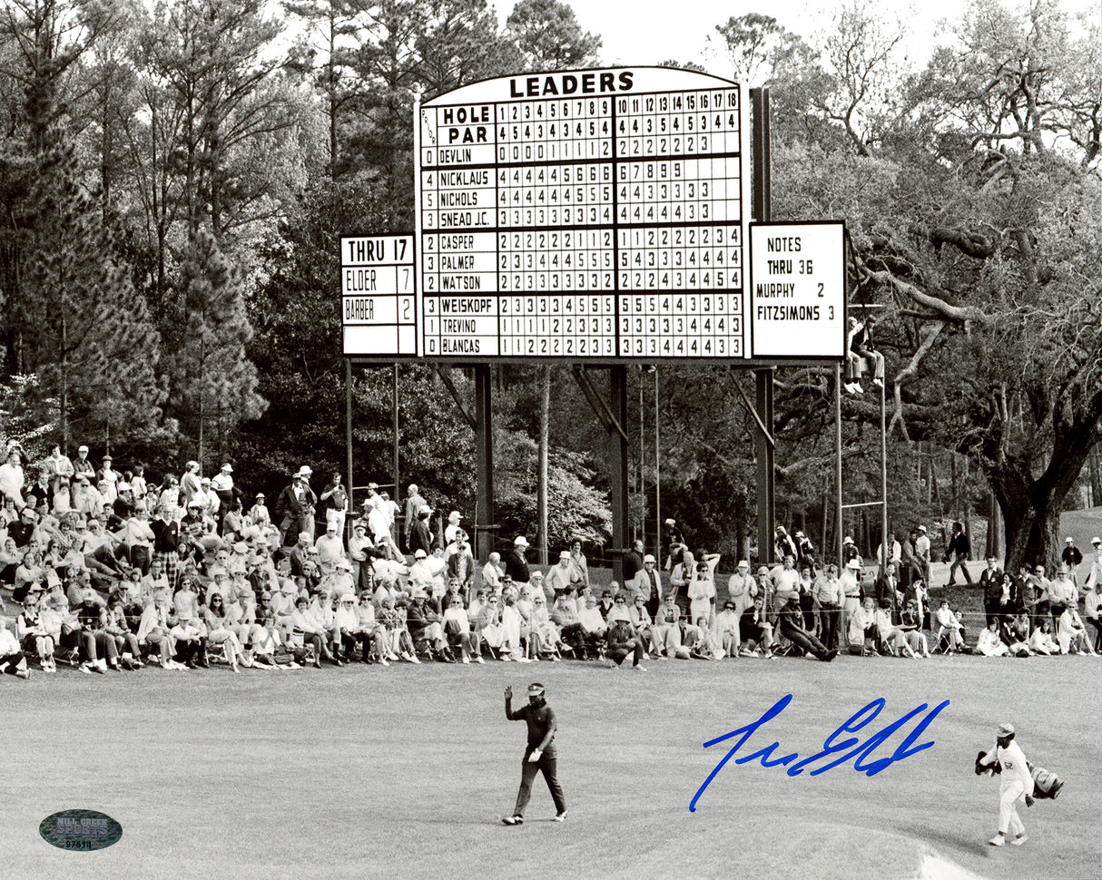 Lee Elder Autographed 8x10 Photo MCS Holo Stock #197232