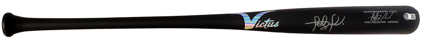Fernando Tatis Jr. Autographed Black Victus Game Model Bat San Diego Padres Beckett BAS QR Stock #197451