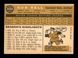 Gus Bell Autographed 1960 Topps Card #235 Cincinnati Reds SKU #198734