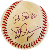 Eddie Einhorn Autographed Official MacPhail AL Baseball Chicago White Sox Owner "Go Sox 82" Beckett BAS #BB46472